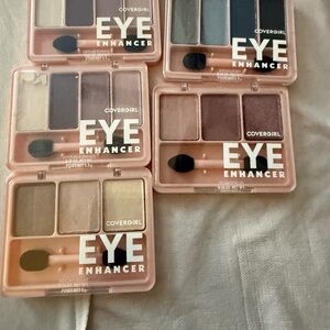 CoverGirl Eye Enhancer Eyeshadow Palette - Neutral & Pink Shades lot of 5